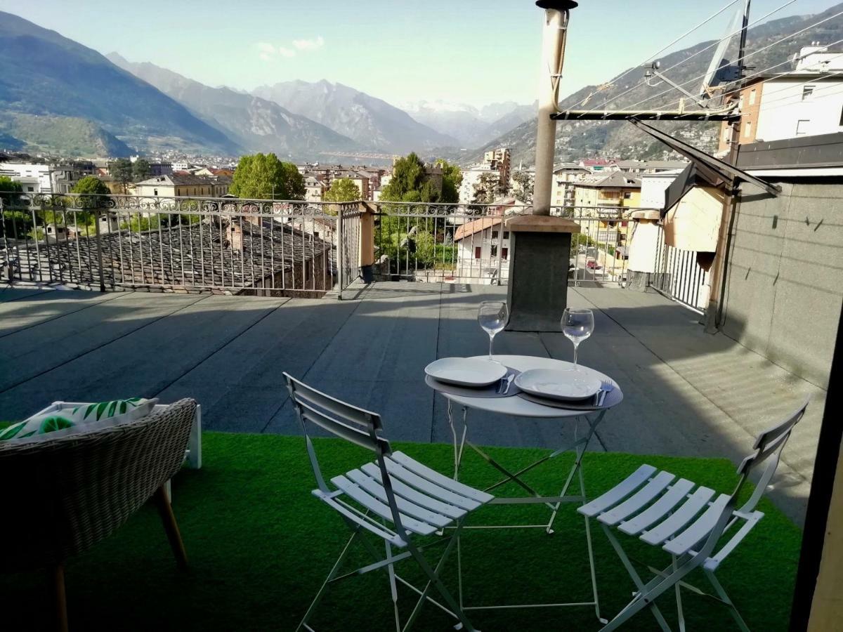 Mansarda Del Sole, Nel Cuore Di Aosta Esterno foto